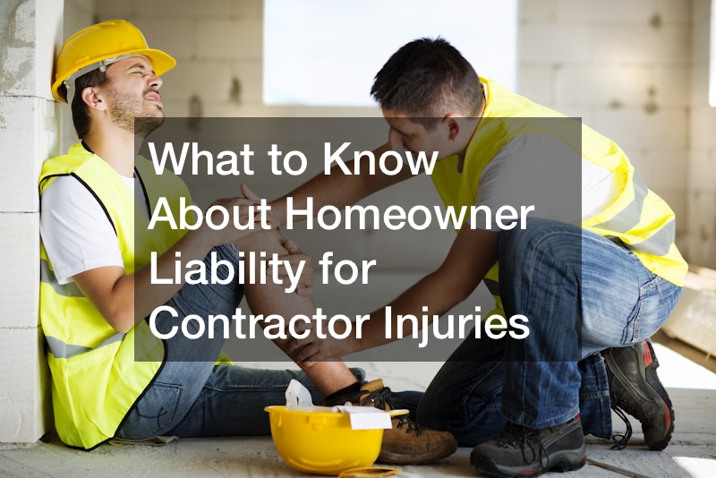 homeowner liability for contractor injuries